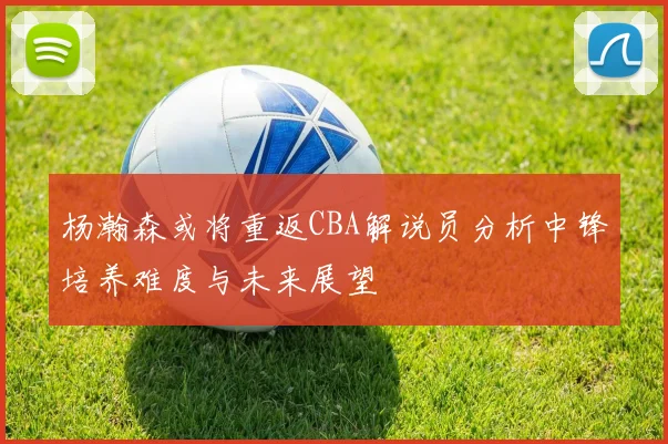 杨瀚森或将重返CBA解说员分析中锋培养难度与未来展望